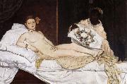 Edouard Manet Olympia oil on canvas